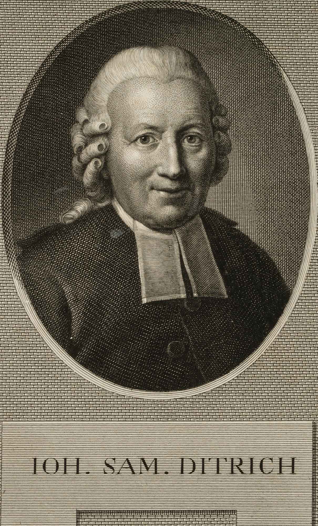 Porträt d. Johann Samuel Diterich
