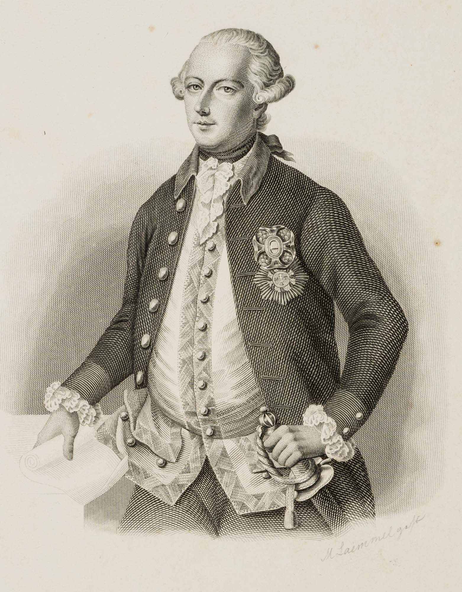 Porträt d. Kaisers Joseph II.