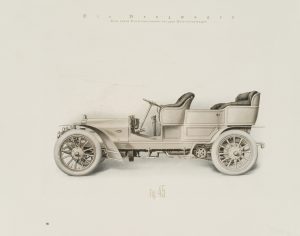 Frühes Benzwagenmodell