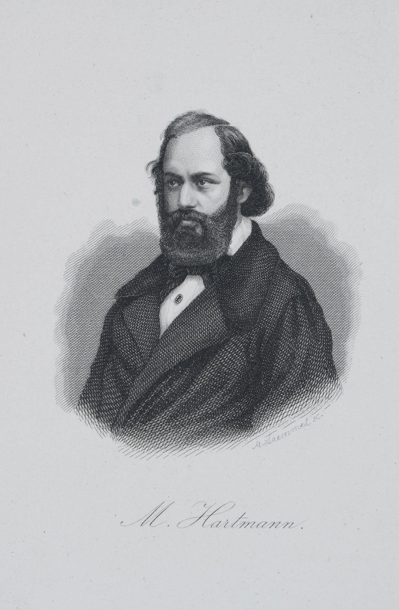 Porträt des M. Hartmann