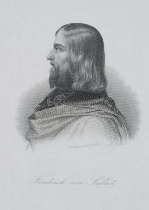 Porträt d. Friedrich von Sallet