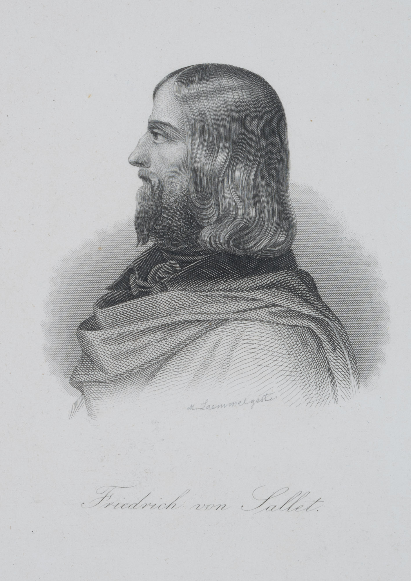 Porträt d. Friedrich von Sallet