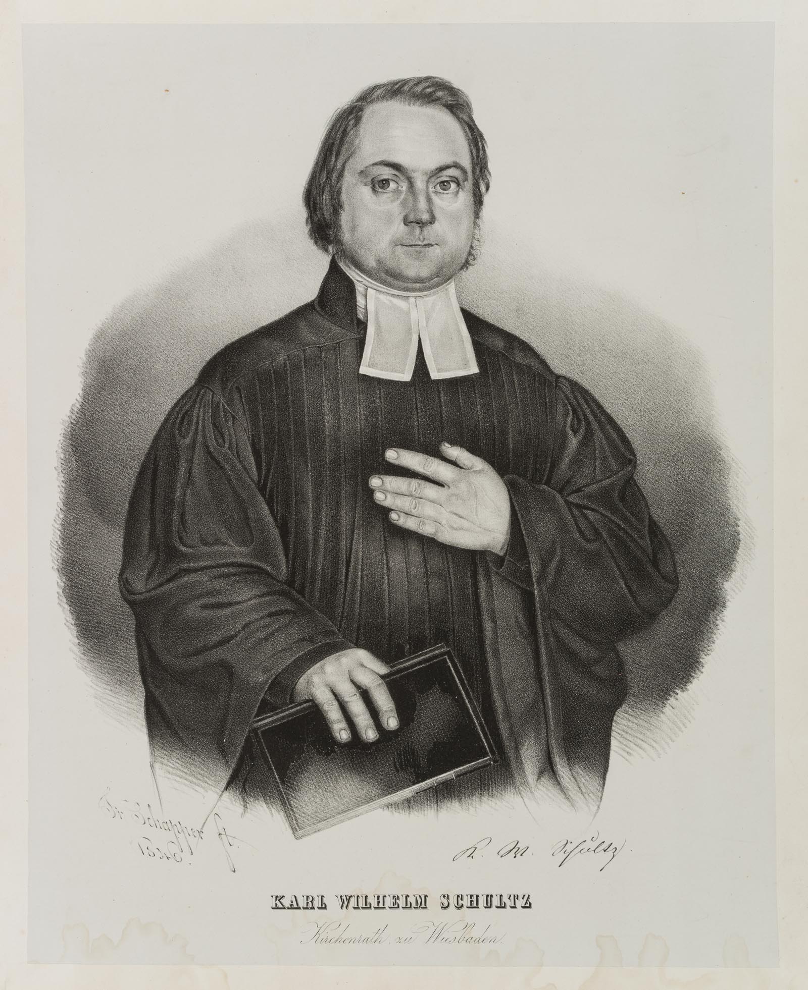 Porträt Karl Wilhelm Schultz