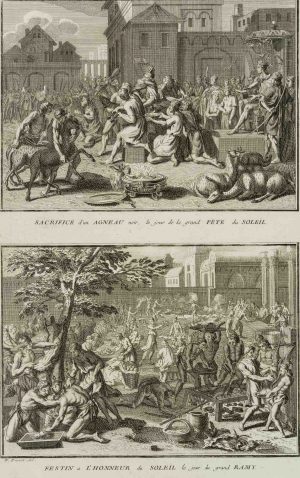 Sacrifice d'un Agneau Noir