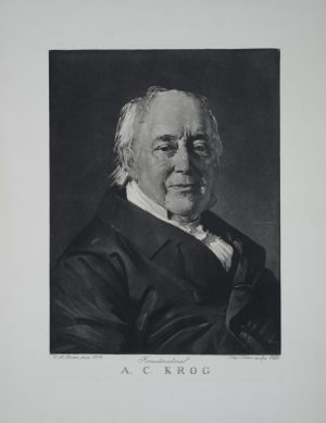 Porträt des A.C. Krog