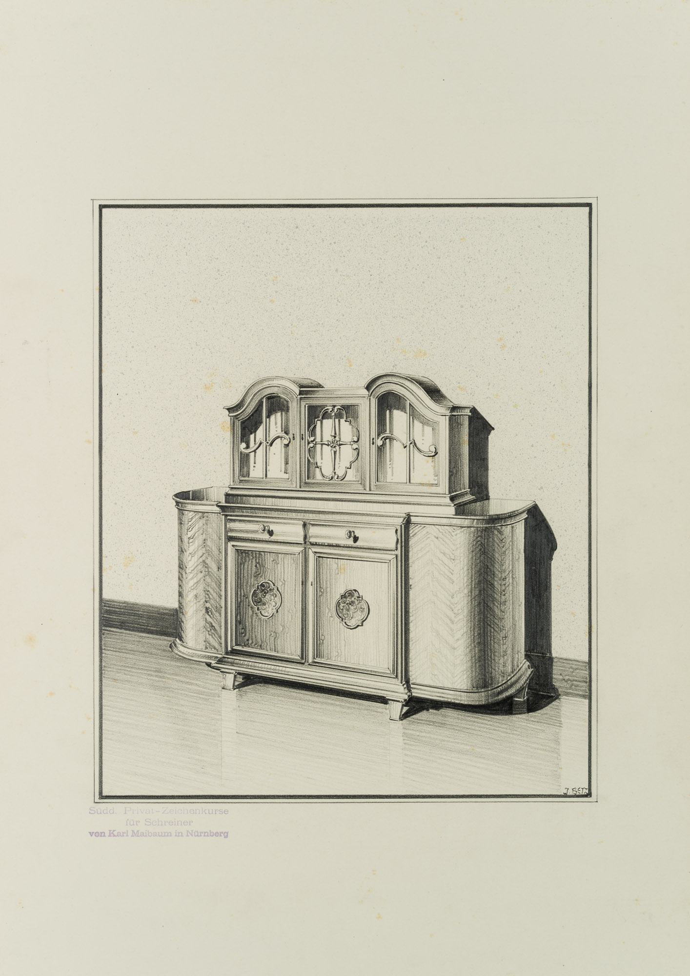 Entwürfe, Buffetschrank