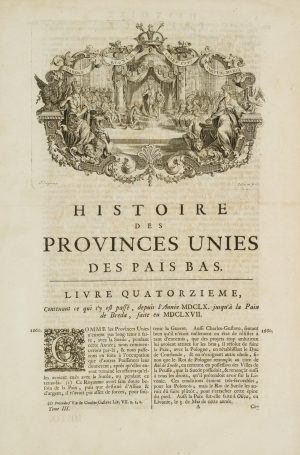 Histoire des provinces unies des Pays-Bas