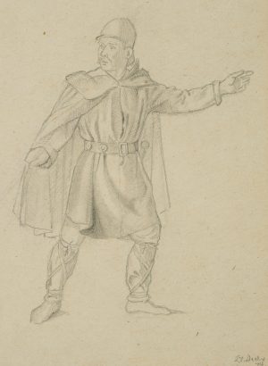 Wikingerkrieger, Trachtenstudie
