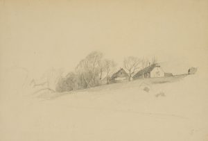 Gehöft in pittoresker Landschaft
