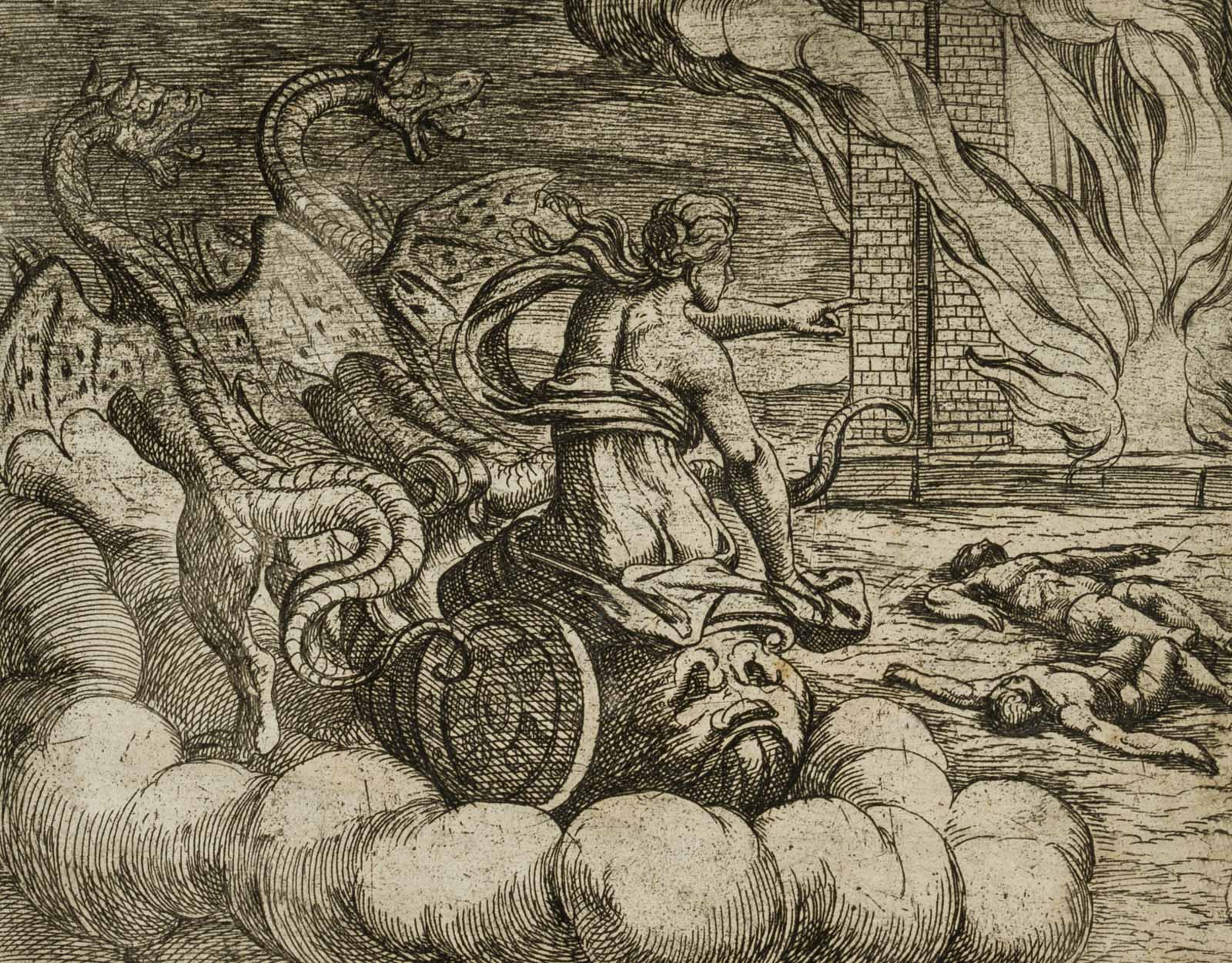 Medea zerstört ihr und Jasons Heim