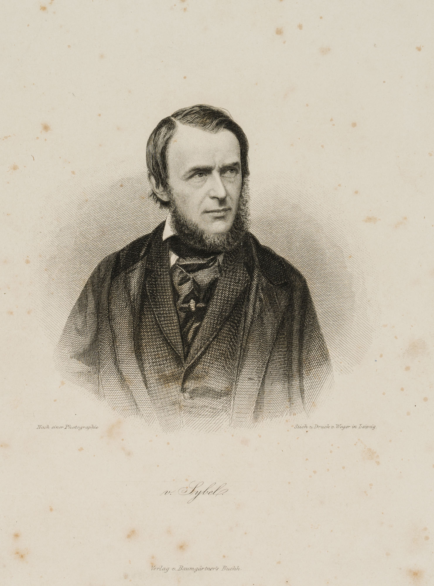 Bildnis des Heinrich von Sybel