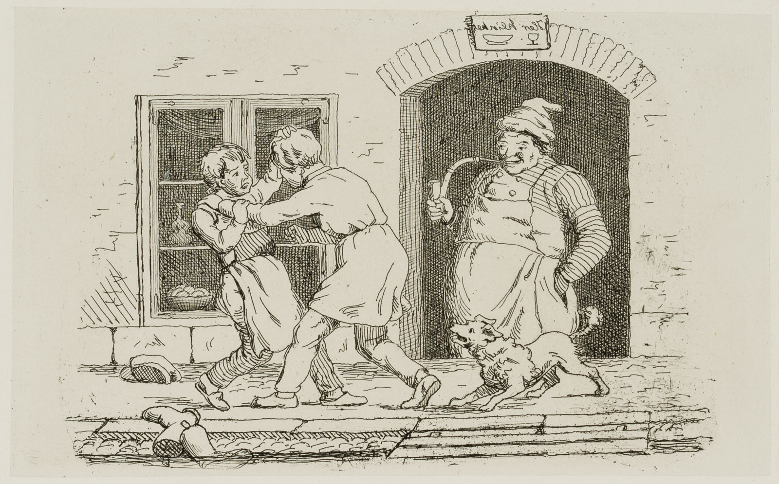 Die raufenden Jünglinge