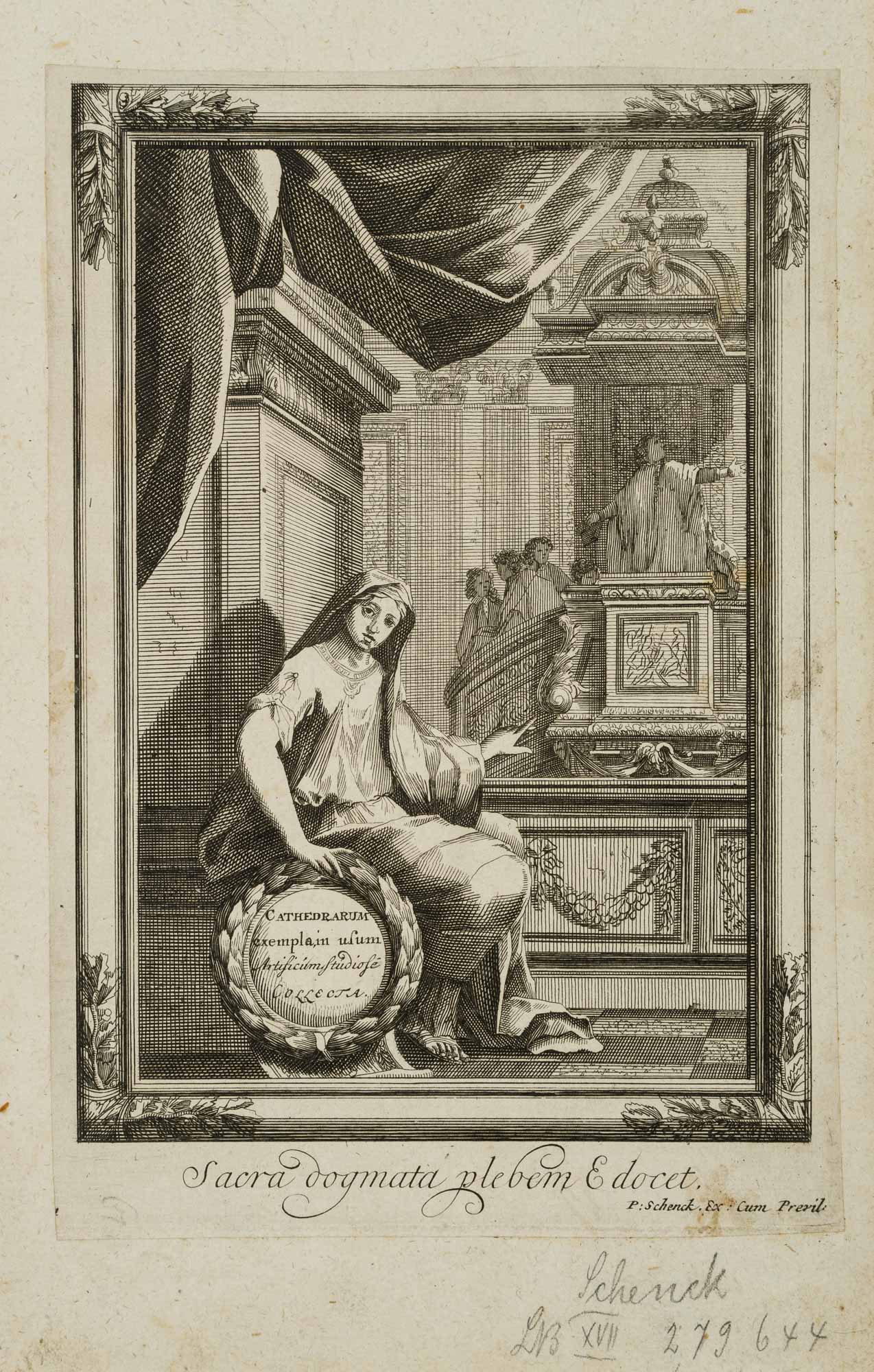 Titelblatt, Cathedrarum exempla