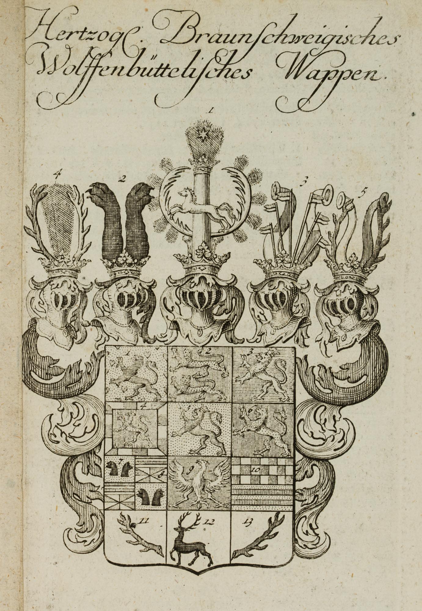 Braunschweigisches Wolffenbüttelisches Wappen