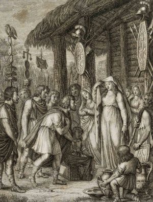 Velleda erhält Beute