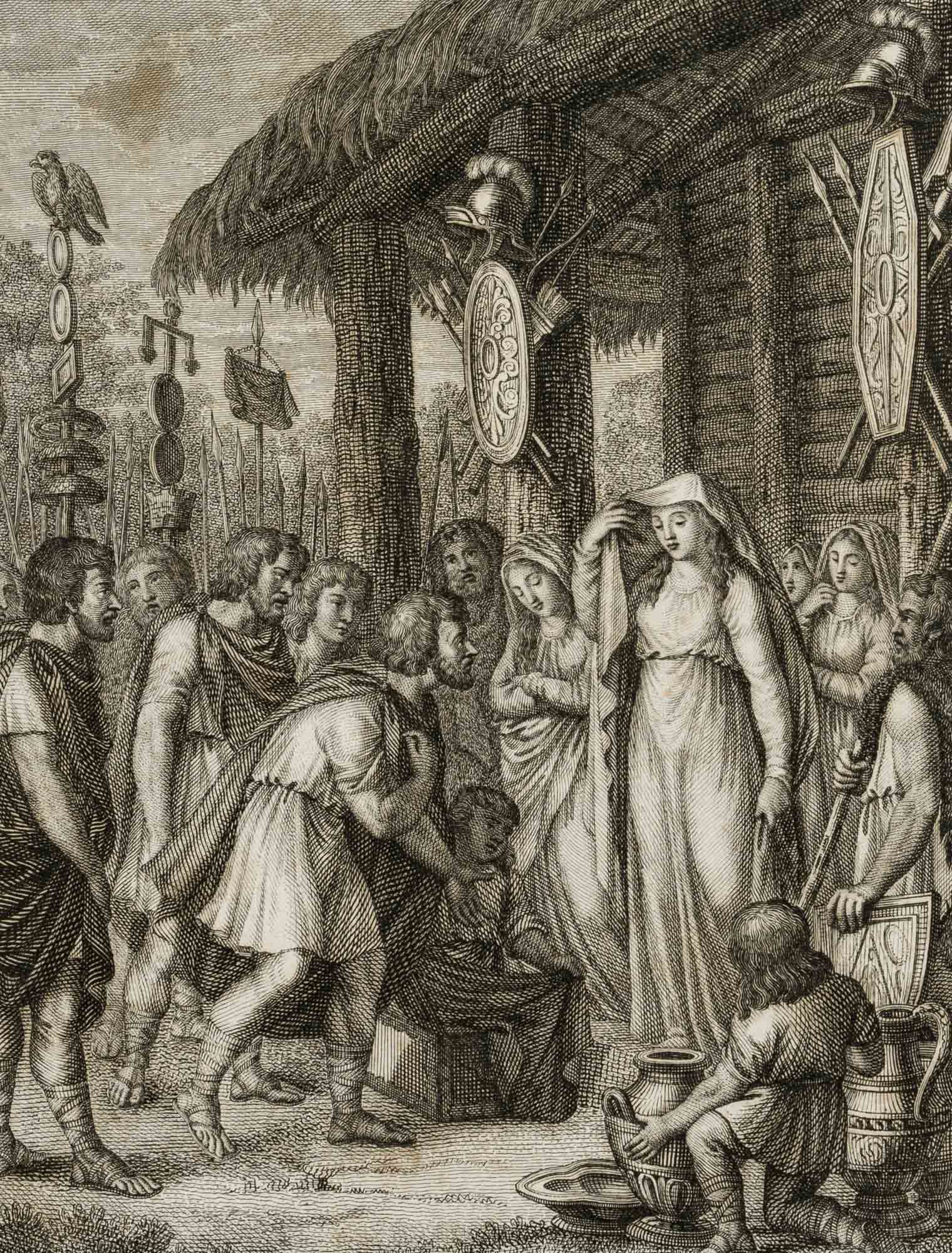 Velleda erhält Beute
