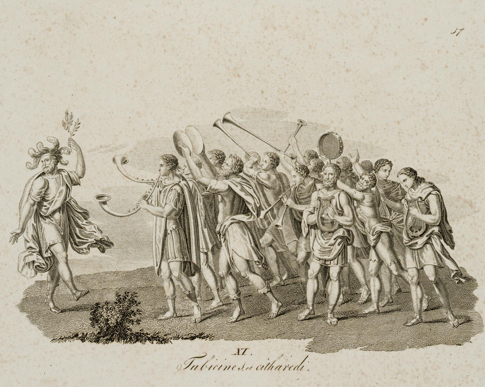 Römische Trompeter, Triumph, Rom
