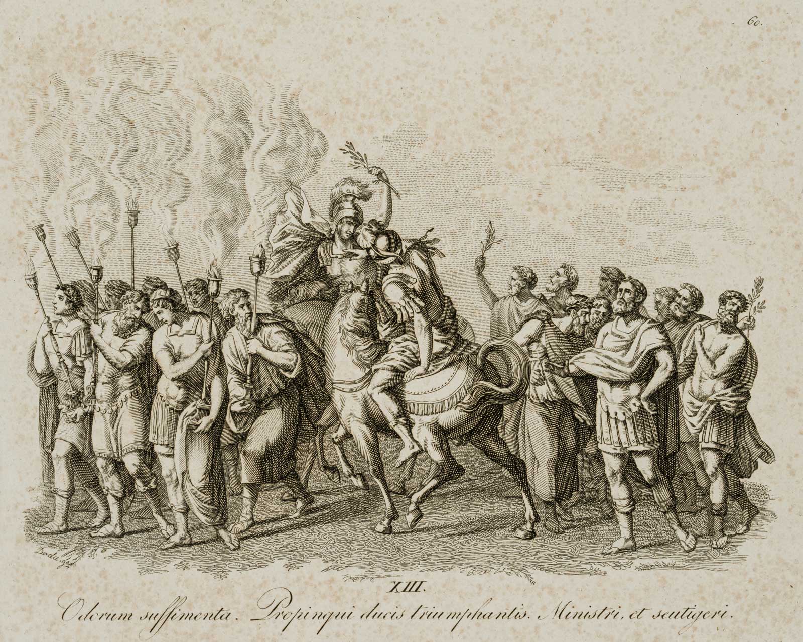 Odorum suffimenta, Triumphzug