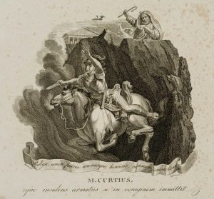 Der Soldat Marcus Curtius