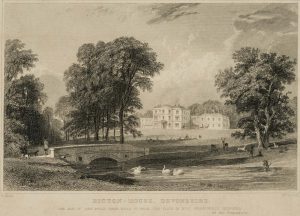 Blick auf das Bicton House
