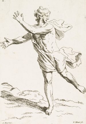Figurenstudie, Junger Mann