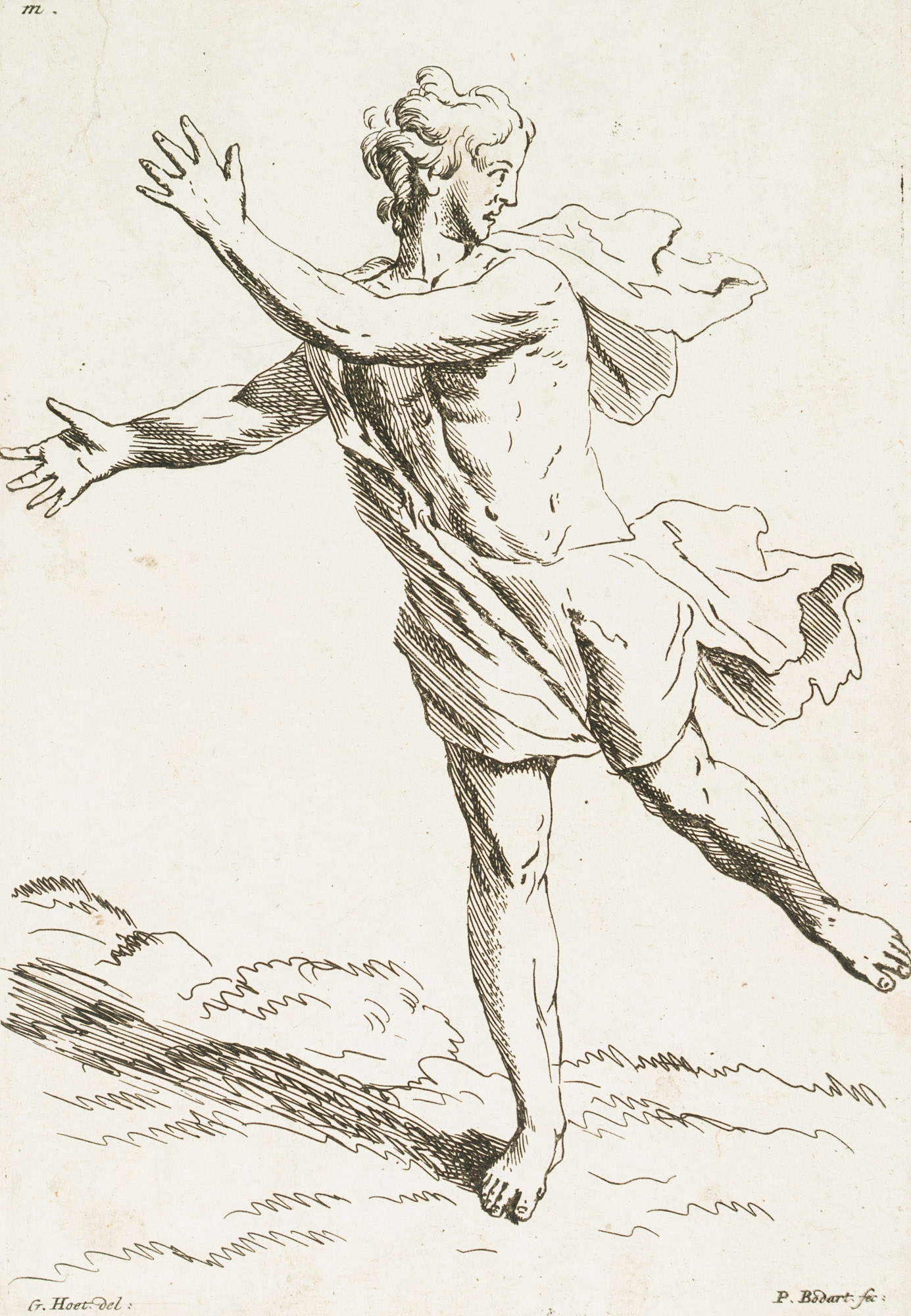Figurenstudie, Junger Mann