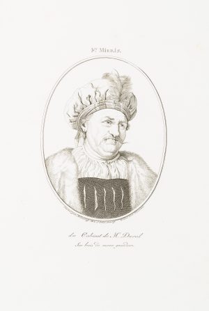 Porträt en face mit Turban