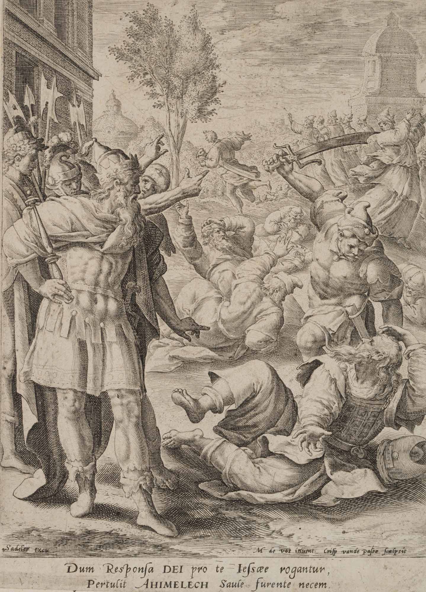 Ermordung des Priesters Ahimelech