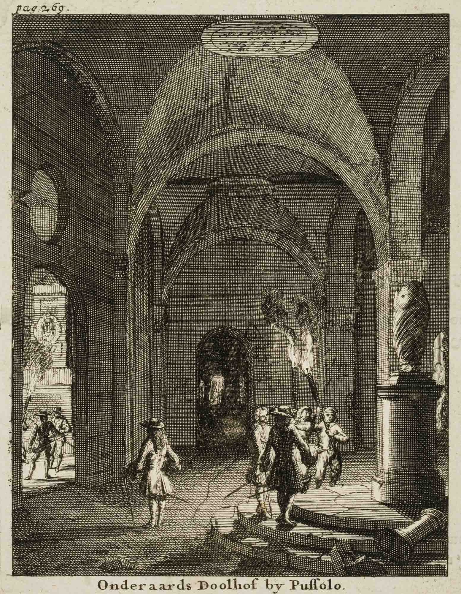 Unter Labyrinth bei Pozzuoli