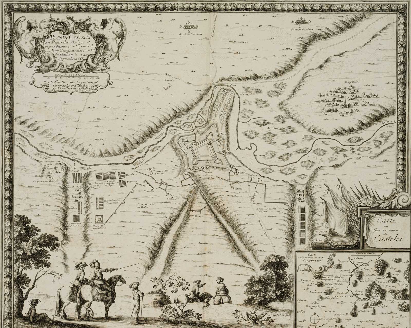 Befestigung von Castelet, Picardie