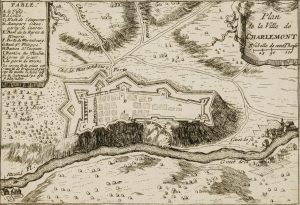 Plan de la ville de Charlemont