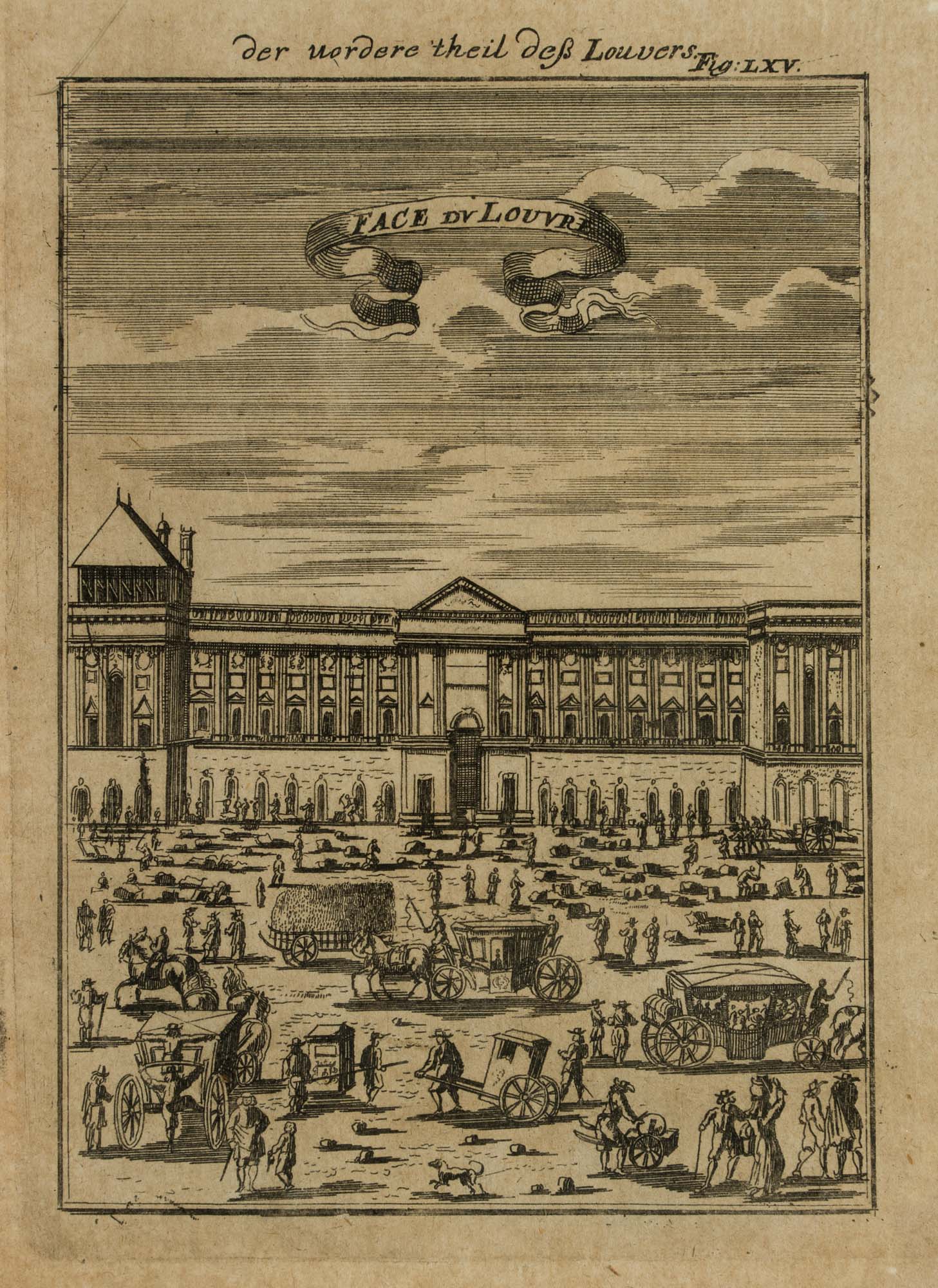 Palais du Louvre in Paris
