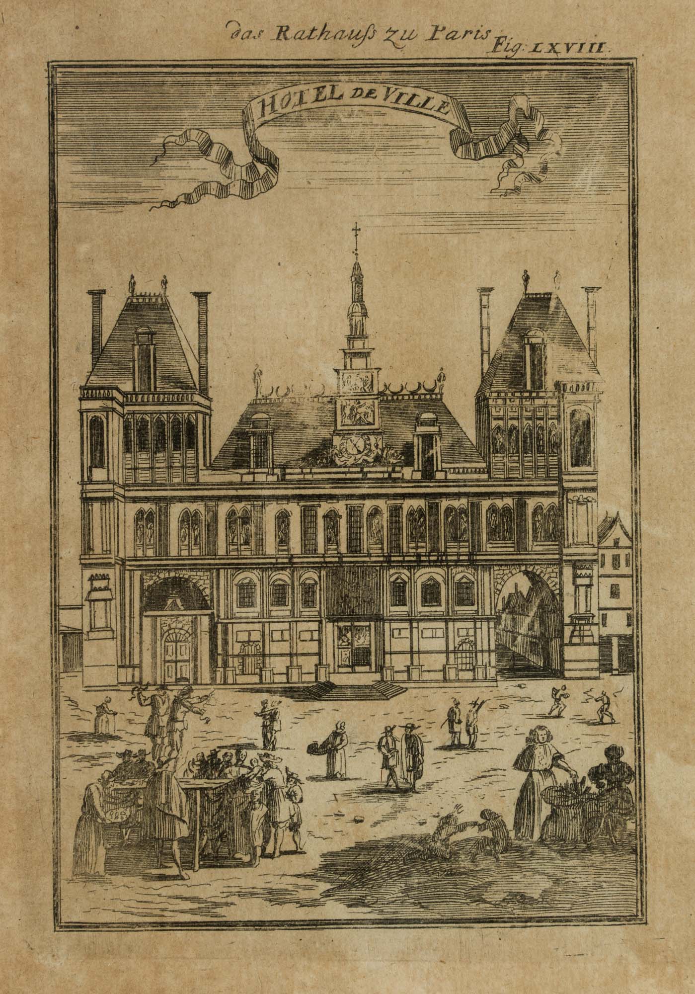 Hotel de Ville in Paris