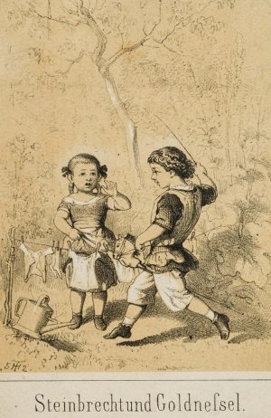 Das Pferdchen-Spiel im Garten