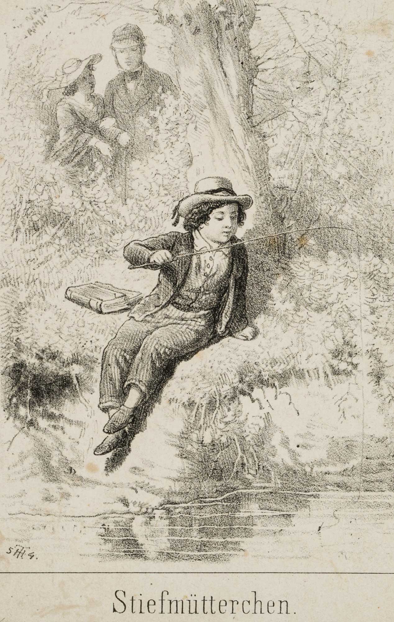 Stiefmütterchen, Der Angler
