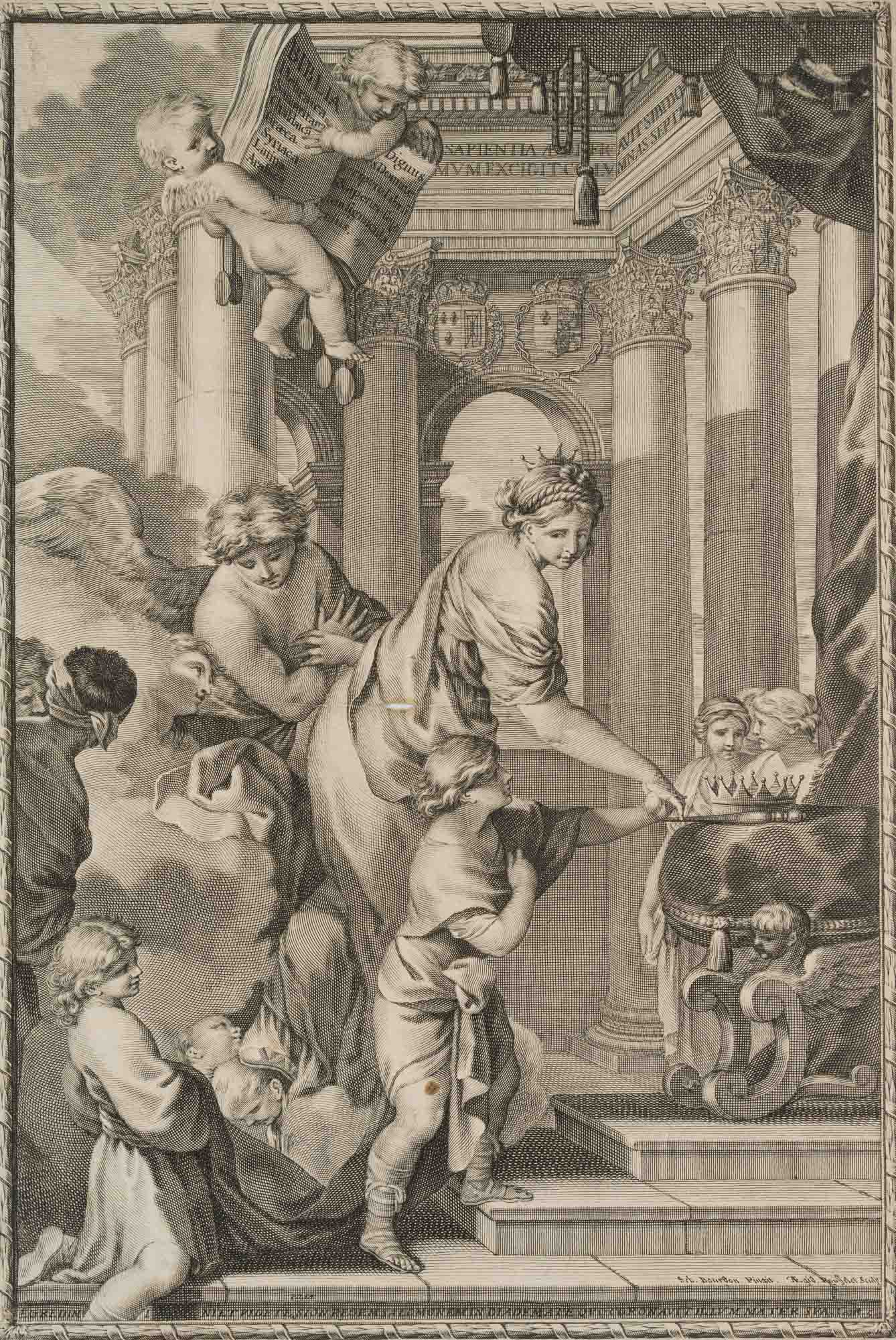 Bathseba mit Sohn Salomo