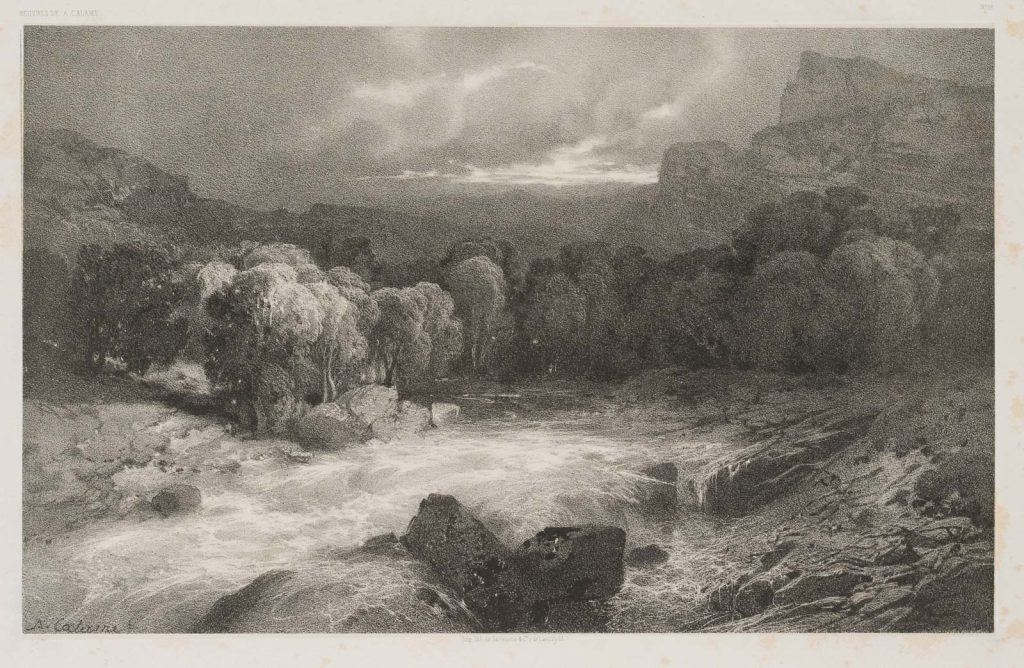 Werk von Alexandre Calame