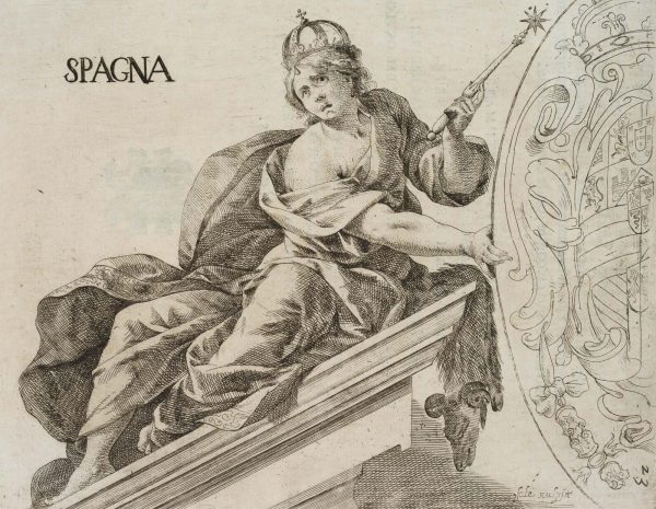 Aus der Sammlung „Spanien — Licht des Südens": Spagna, Allegorie Spaniens