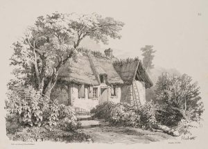 Haus mit Strohdach