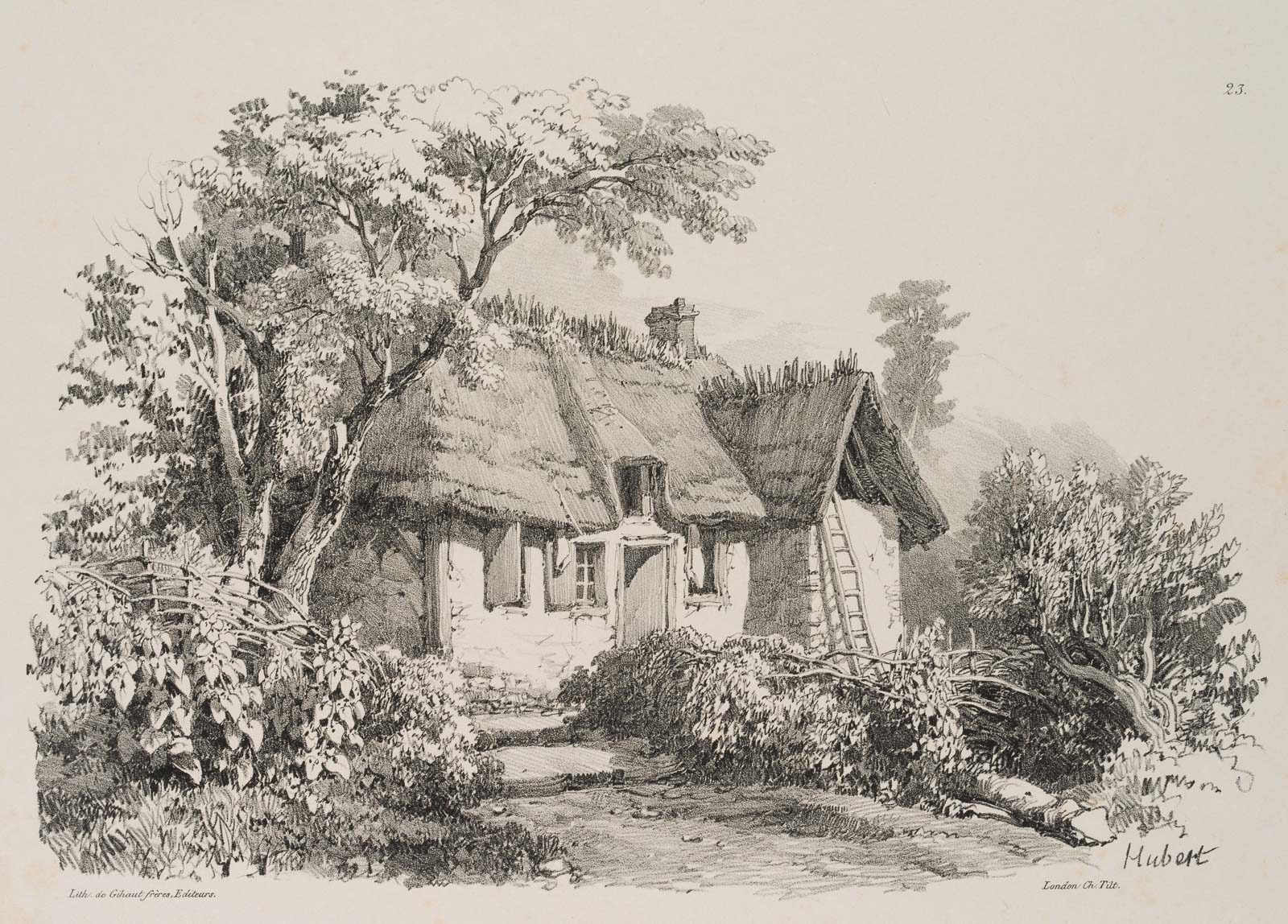 Haus mit Strohdach