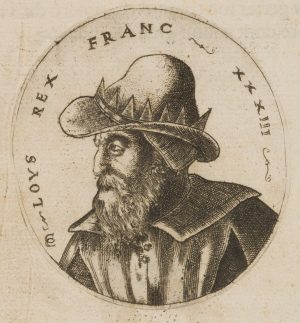 Porträt des König Ludwig der IV.