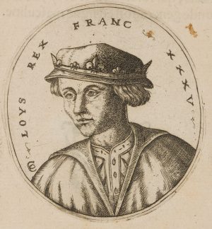 Porträt des König Ludwig V.