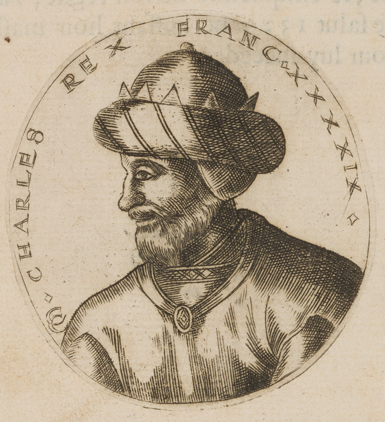 Porträt des König Karl IV.