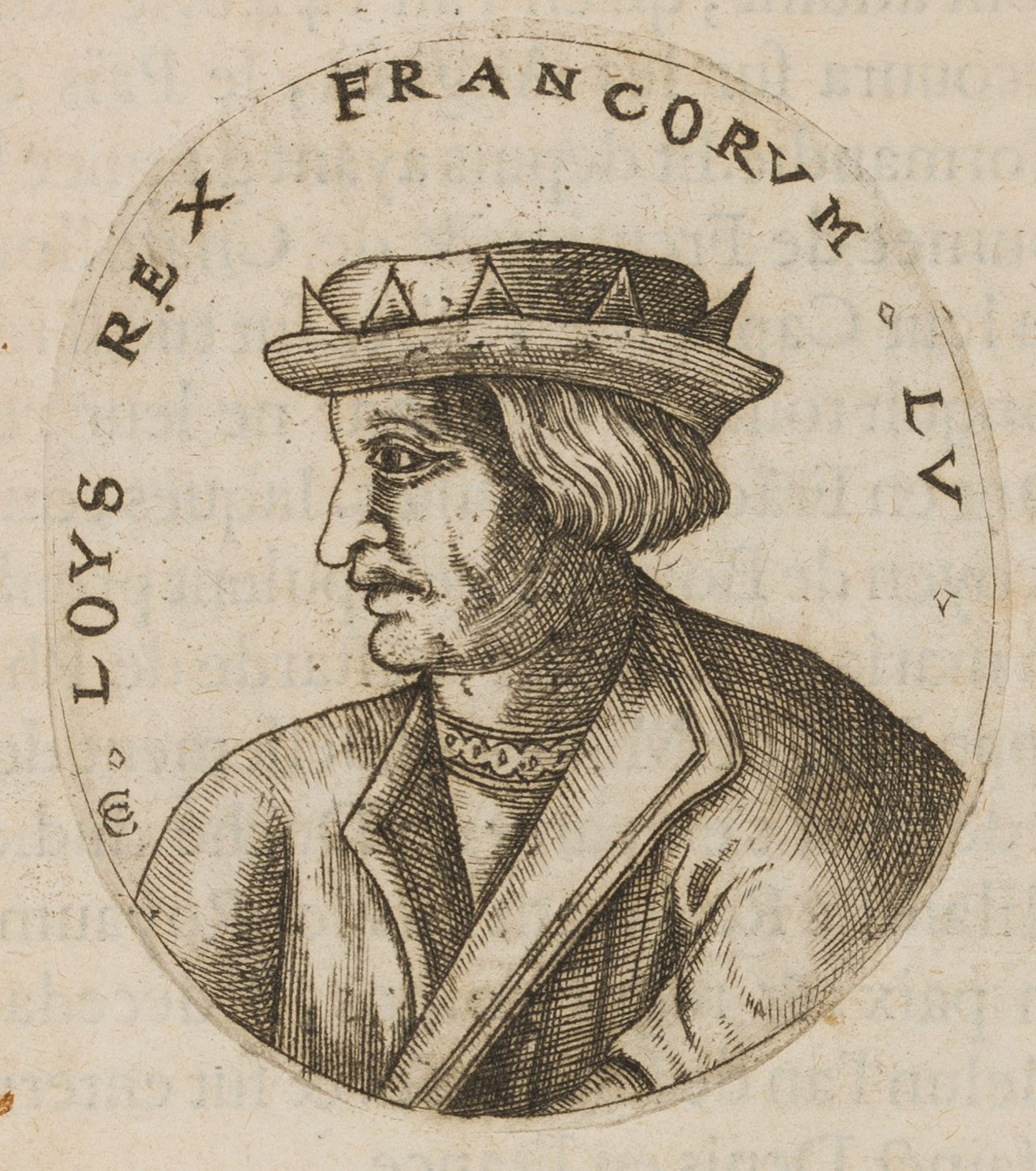 Porträt des König Ludwig XI.