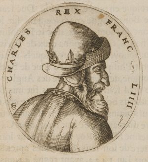 Porträt des König Karl VII.