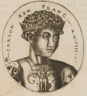 Porträt des König Carlon