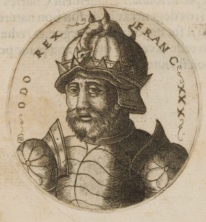 Porträt des König Odo
