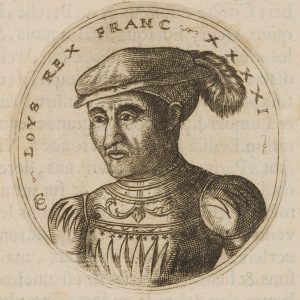 Porträt des König Ludwig VII.