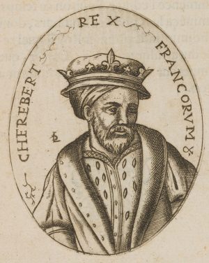 Porträt des König Aribert