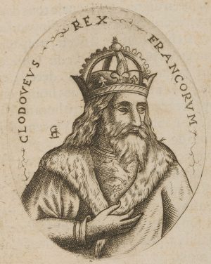 Porträt des König Chlothar I.